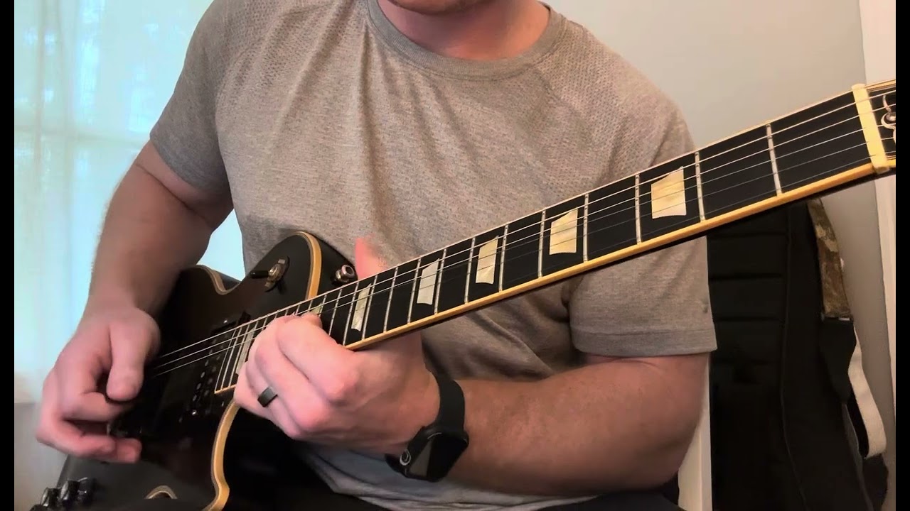 🎸Hotel California Guitar Solo | Full Playthrough (Gibson Les Paul Tone)