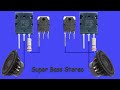 How to make Super Bass Amplifier Stereo with Transistor, New Circuit at home, DIY Super Bass Stereo Amplifier Class AB