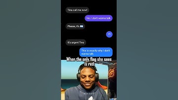 She Only Sees Red Flags 😂🚩