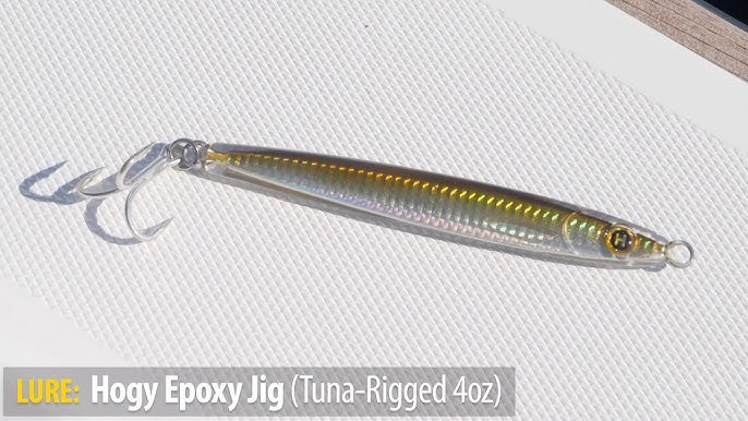 Rebuild your cracked Hogy Epoxy Minnow Jigs with UV Style Cements Captain  Rob Thompson 