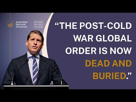 Australia faces multiple 'ruptures' – how should we respond? | The Hon Andrew Hastie MP