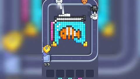 Pixel flow Level 15 Walkthrough Solution Gameplay Gamerstein