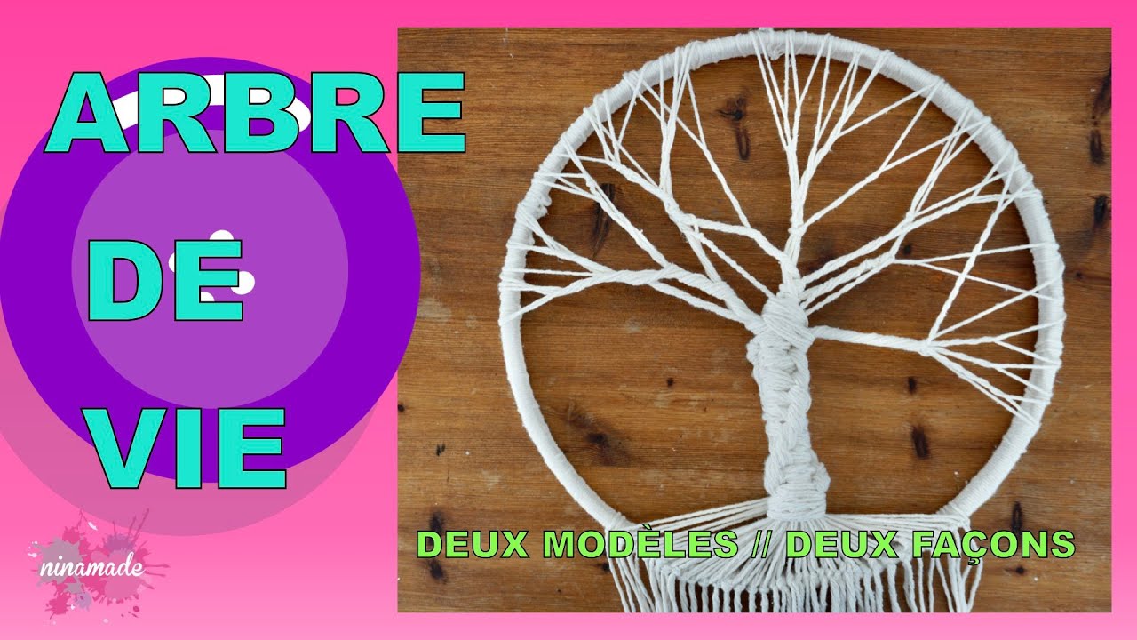 Diy Merveilleux Mandala Arbre De Vie Amazing Mandala Tree Of Life Youtube