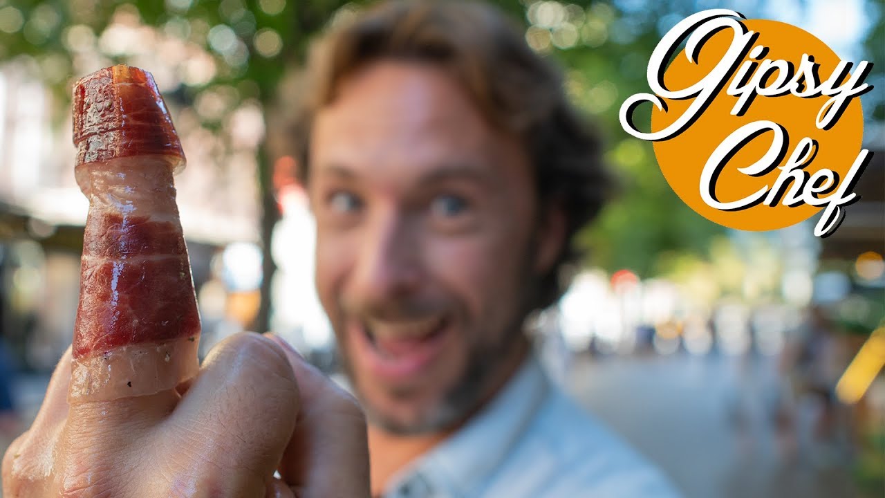 El jamón ibérico con higos, cítricos y almendras de Gipsy Chef