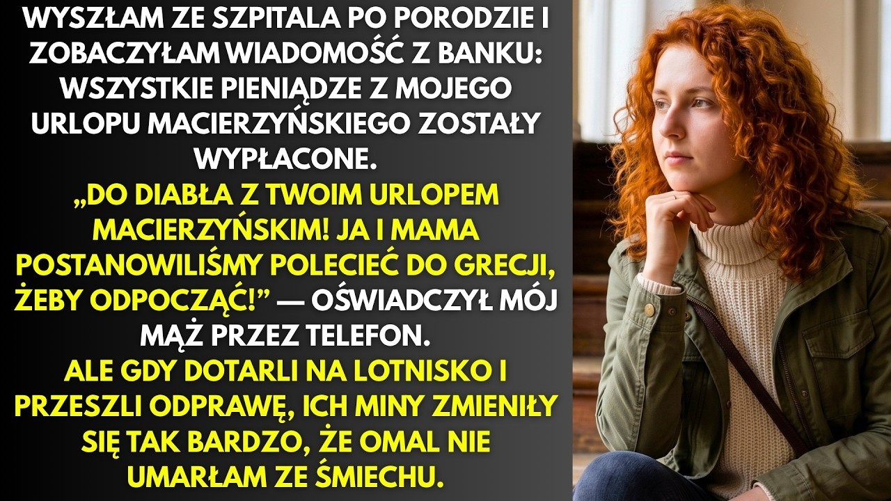 „Ukradłeś pieniądze własnemu synowi" – powiedziałam, ledwo panując nad głosem, stojąc w kuchni naszego mieszkania. W tle słyszałam śmiech i szum morza. Staś był w Grecji z moją teściową, a ja...