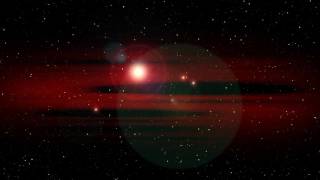 HD Space Scene 'RedMatrix' - Free M.G Stock Footage