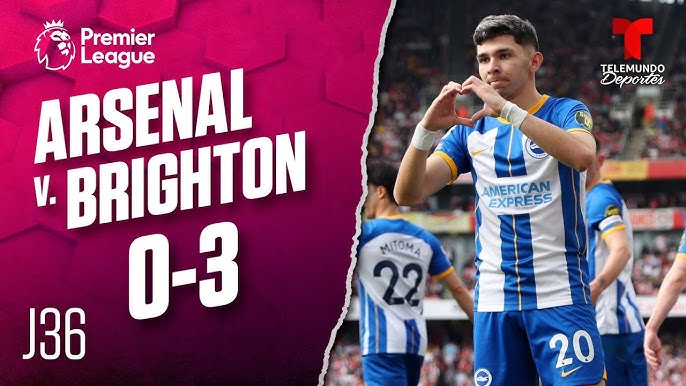Arsenal vs Brighton result: Arsenal humiliated as Brighton deliver coup de  grace to title hopes