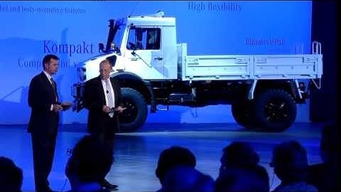 Mercedes-Benz Commercial Vehicles Presentation Unimog