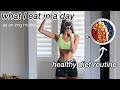 WHAT I EAT IN A DAY AS AN IMG MODEL & ATHLETE | healthy diet routine