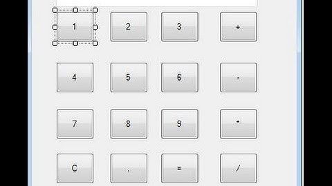 [1] How to make a simple calculator by visual studio 2010 شرح عمل أله حاسبة بسيطة بالفيجوال بيسك