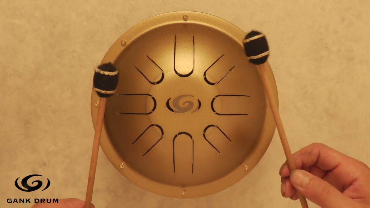 女性の方も扱いやすい癒しの楽器ガンクドラム】GANK2mini 癒し