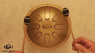 女性の方も扱いやすい癒しの楽器ガンクドラム】GANK2mini 癒し