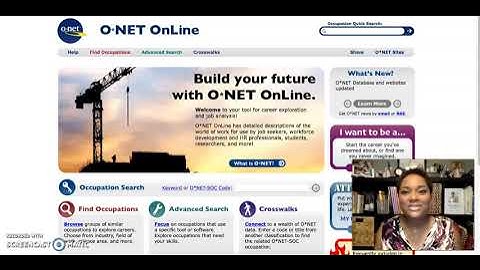 O*net Tips and Tricks - How to Research Training Programs