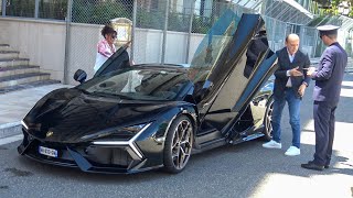 New 1015HP Lamborghini REVUELTO arriving Monaco  Carspotting in Monaco 2024