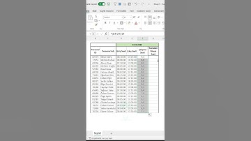 Excel’de Fazla Mesai Hesapla! ⏱️ Çalışma Saati Formülü #shorts