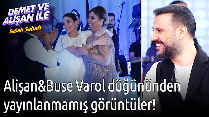Demet ve Alişan ile Sabah Sabah | Alişan & Buse Varol Düğününden Yayınlanmamış Görüntüler!