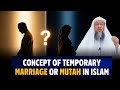 What Is The Concept Of Temporary Marriage Or Mutah Marriage In Islam | Assim Al Hakeem | Sheikh Asim
