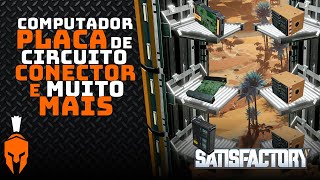 CONSTRUI uma FÁBRICA GIGANTE de Eletrônicos | Satisfactory screenshot 4