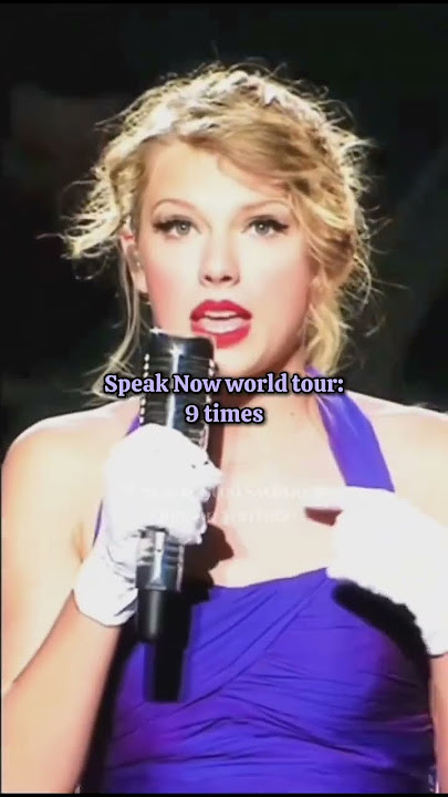 How many times did TS have to make outfit changes for each tour? #taylorswift #viral #dontflop #fyp