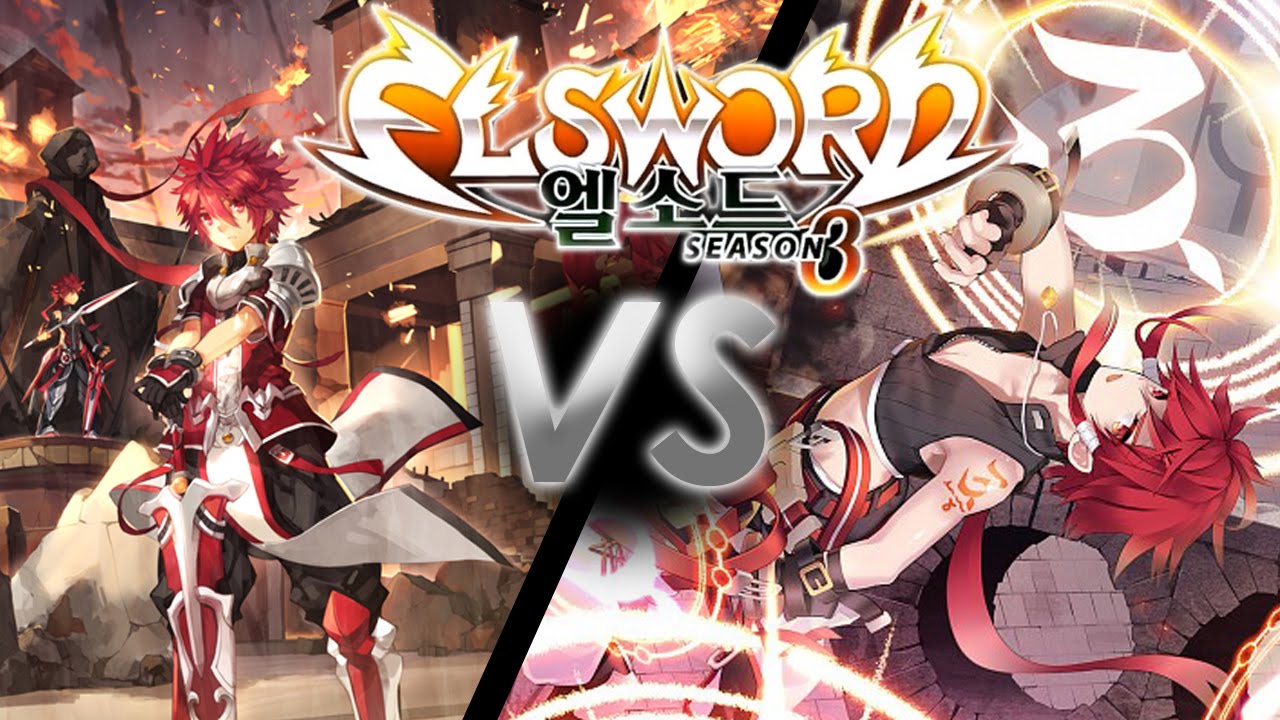 Elsword | 엘소드 [NA] Ep.112 Lord Knight vs Rune Slayer : Season 3 X Drops ...