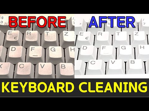Keyboard Cleaning & Whitening : Cherry G81-1800