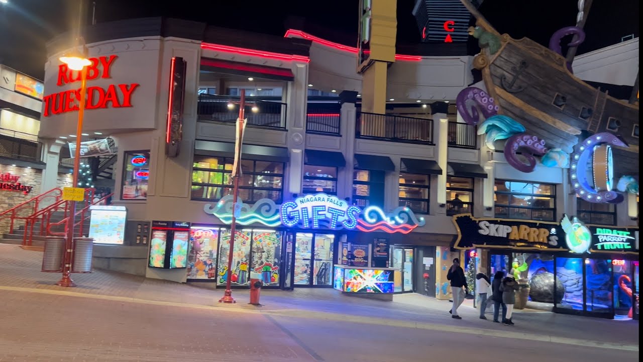 Clifton Hill attractions, Niagara Falls, Ontario, Canada