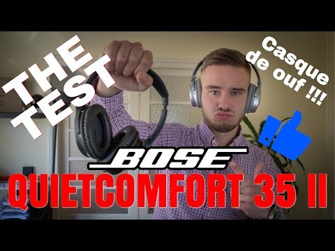 Test du casque Bose QC35 II