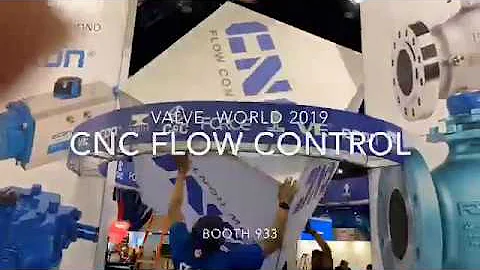 Valve World 2019 - CNC Flow Control Booth