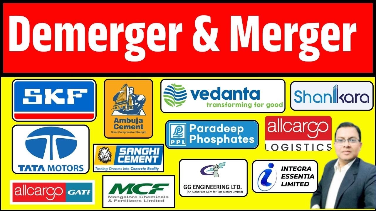 Top 8 Upcoming Demerger I Vedanta I SKF I TATAMOTORS I ALLCARGO I SHANKARA I SKF I MCFL I AMBUJA