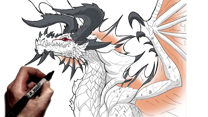24+ Realistic Chinese Dragon Drawing