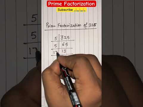 Prime Factorization of