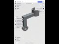 Смоделировал подвес для LED люстры за пару минут #ipad #3dprinting #shapr3d #дизайн #bambulab
