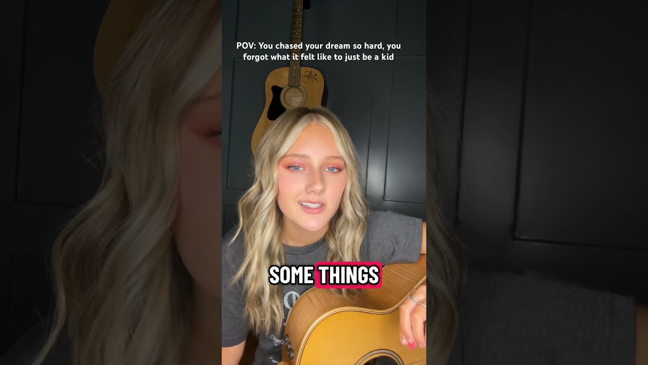 Chasing your dreams✈️No regrets. Here’s a clip of a song I wrote. #dreamchaser #teenagedreams