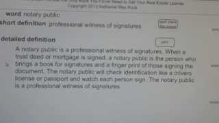 Notary public professional witness of signatures a is signatures. when
trust deed or mortgage signed, p...
