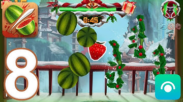 Fruit Ninja - Gameplay Walkthrough Part 8 - Christmas (iOS, Android)