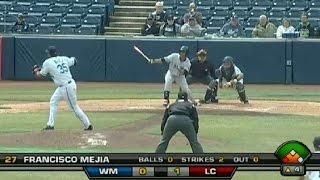 Captains' Mejia hits RBI single