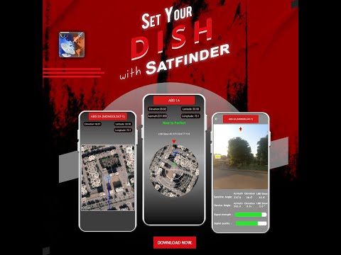 Satellite Finder Dish Pointer App - Introduction Video