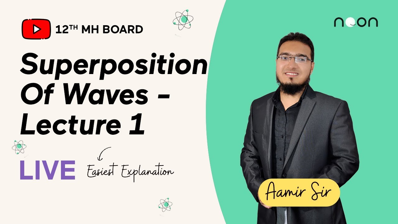 Superposition Of Waves - Lecture 1 | Aamir Sir | Physics | Class 12 ...