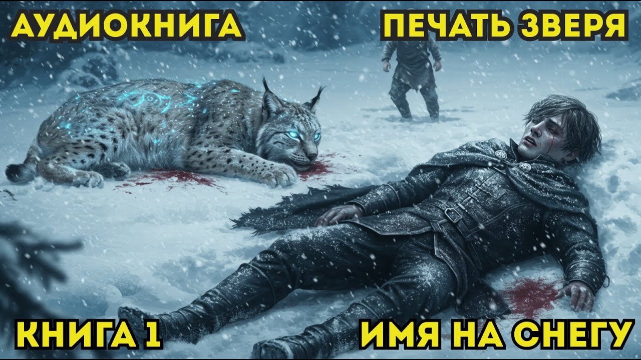 Печать зверя: Имя на снегу | Книга 1 | Фэнтези аудиокнига | Потеря памяти | Попаданец в другой мир