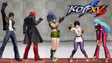 KOF XV - Win Poses (All Characters)