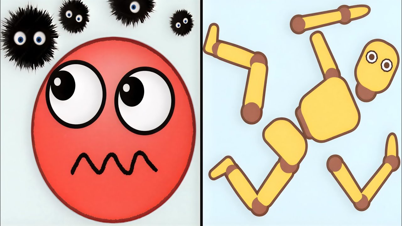 Hide Ball vs Ragdoll Break - Max Levels Unlocked Speedrun Gameplay