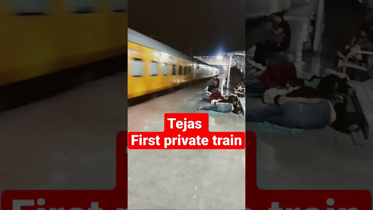 tejas express..first private train