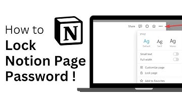 How To Lock Notion Page With Password !