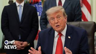 WATCH LIVE: Trump announces effort to train veterans as truckers amid undocumented driver crackdown