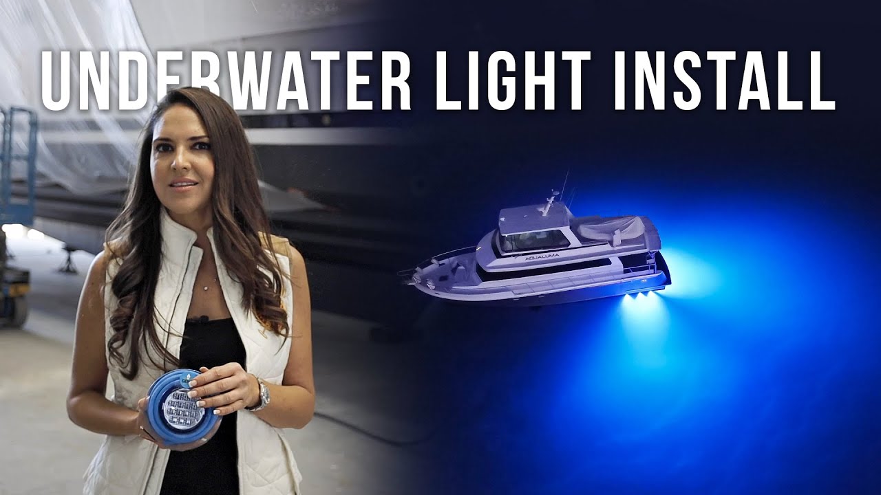 Thru-Hull Underwater Light Install - Aqualuma LED Lighting 