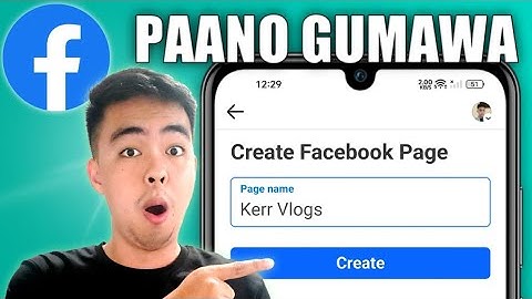Paano Gumawa ng Facebook Page (2025)