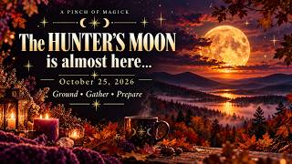 Details Feel Ungrounded Try This Hunter’s Moon Ritual 🌕🍂 Update