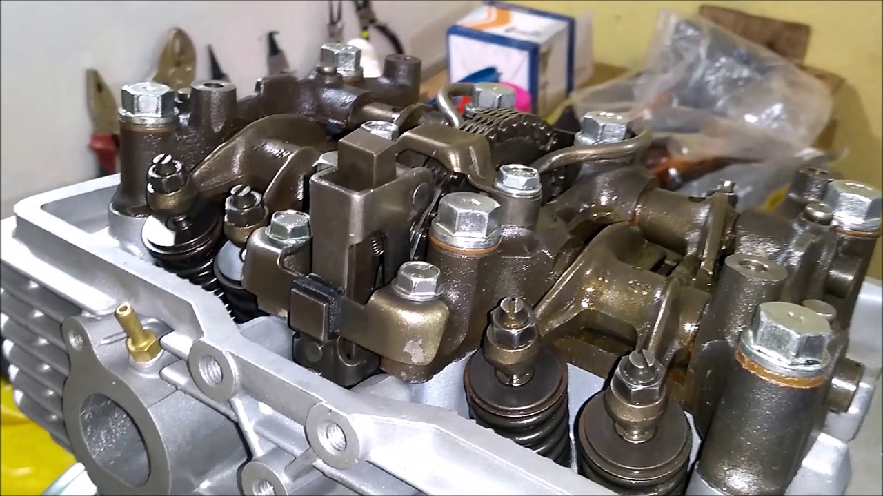 Motor CBR 450 SR Regulagem de válvulas