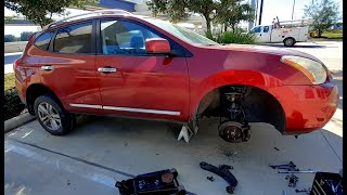 2013 Nissan Rogue Lower Control Arm Replacement | Nissan Rogue How To Replace Lower Control Arm