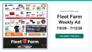 Fleet Farm Weekly Ad (7/6/26 - 7/12/26) Top 10 Deals